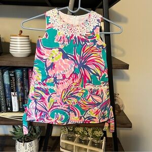 Girls Lilly Pulitzer Shift Dress Size 2